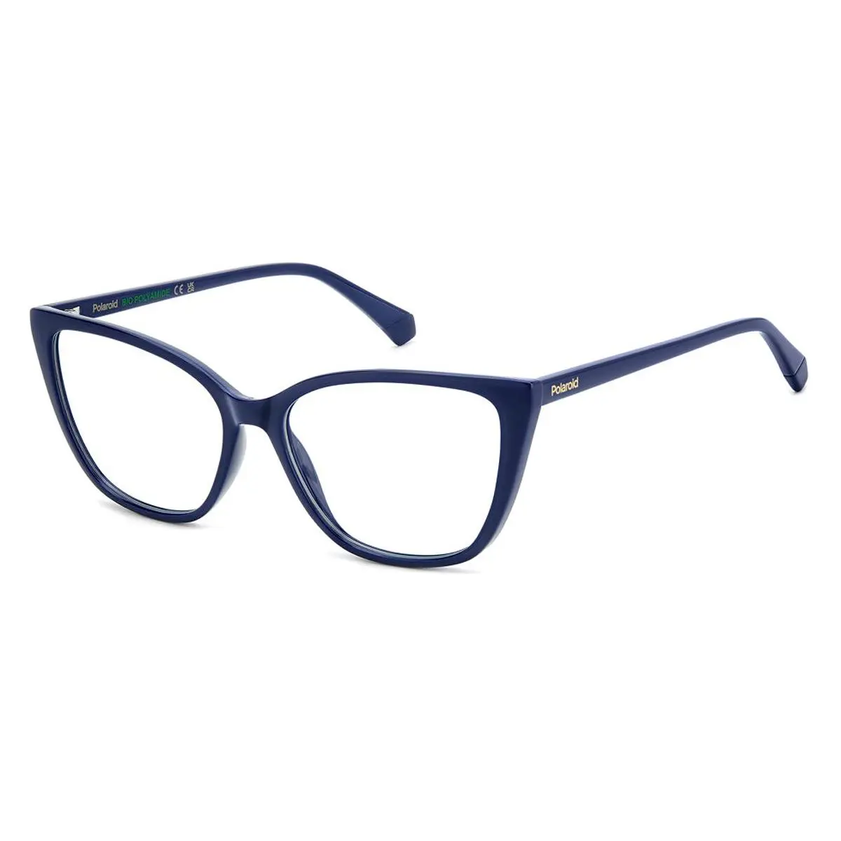 Polaroid Pld D545 Eyeglasses Female Blue 55mm - Frame: Blue, Lens: Demo