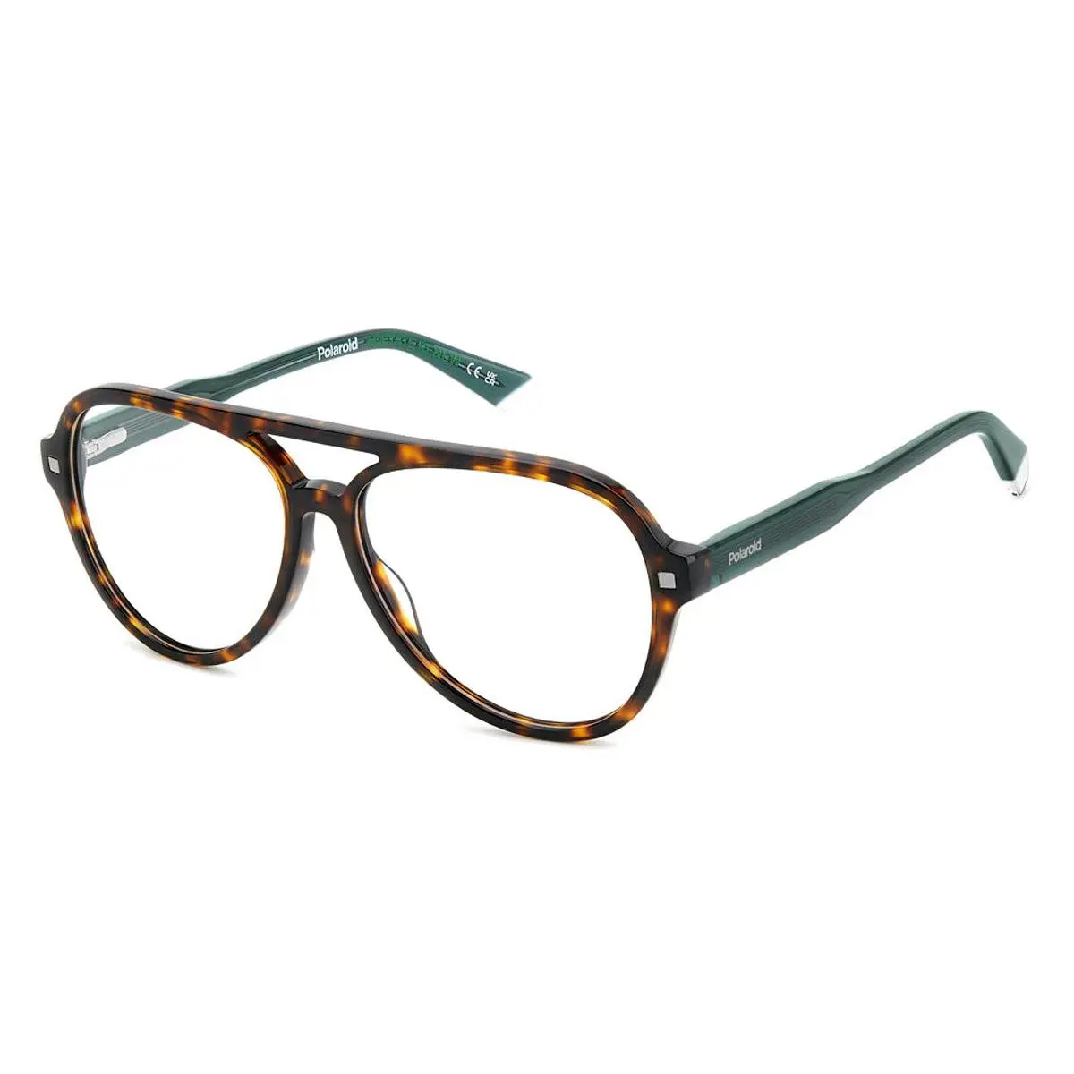 Pld D540 Eyeglasses Male Havana 57mm by Polaroid