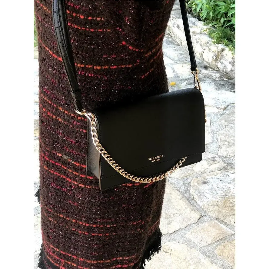 Kate Spade Cameron Convertible Crossbody Chain Handbag Purse Gift Present