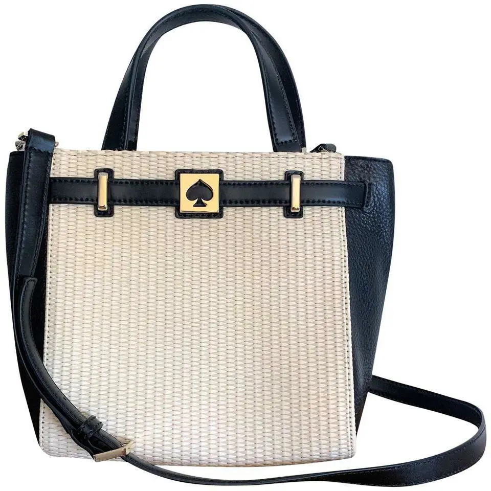 Leo Houston Street Two Tone Handbag Multi Color BLACK by Kate Spade