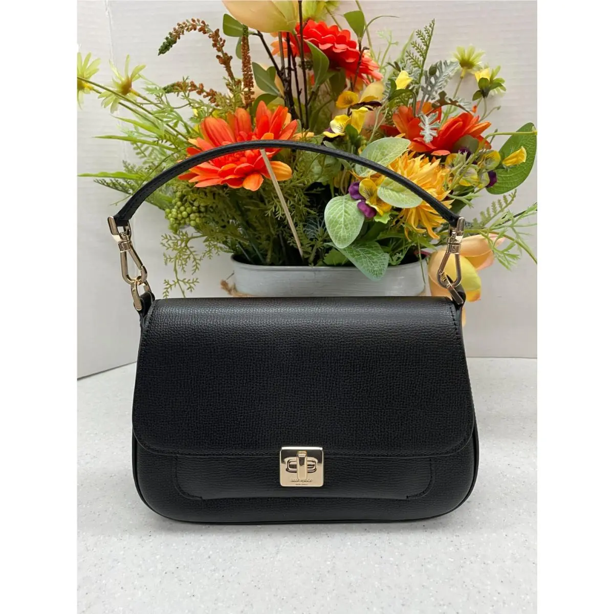 KF554 Phoebe Flap Crossbody You Pick Black by Kate Spade
