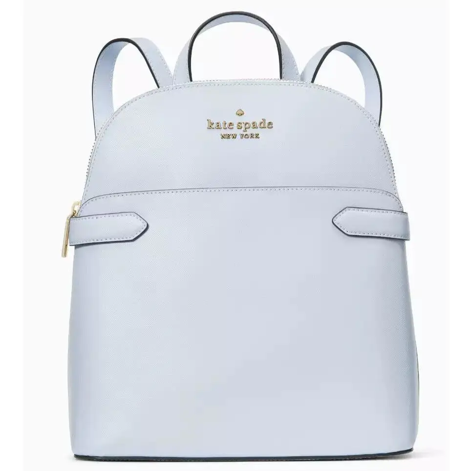 Kate Spade Staci Dome Backpack Light Blue Leather K7340 Pale Hydrangea