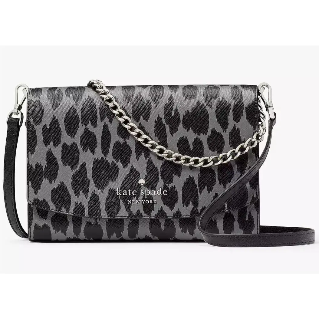 Kate Spade Carson Convertible Crossbody Leopard Cheetah KF150 Leopard Retail