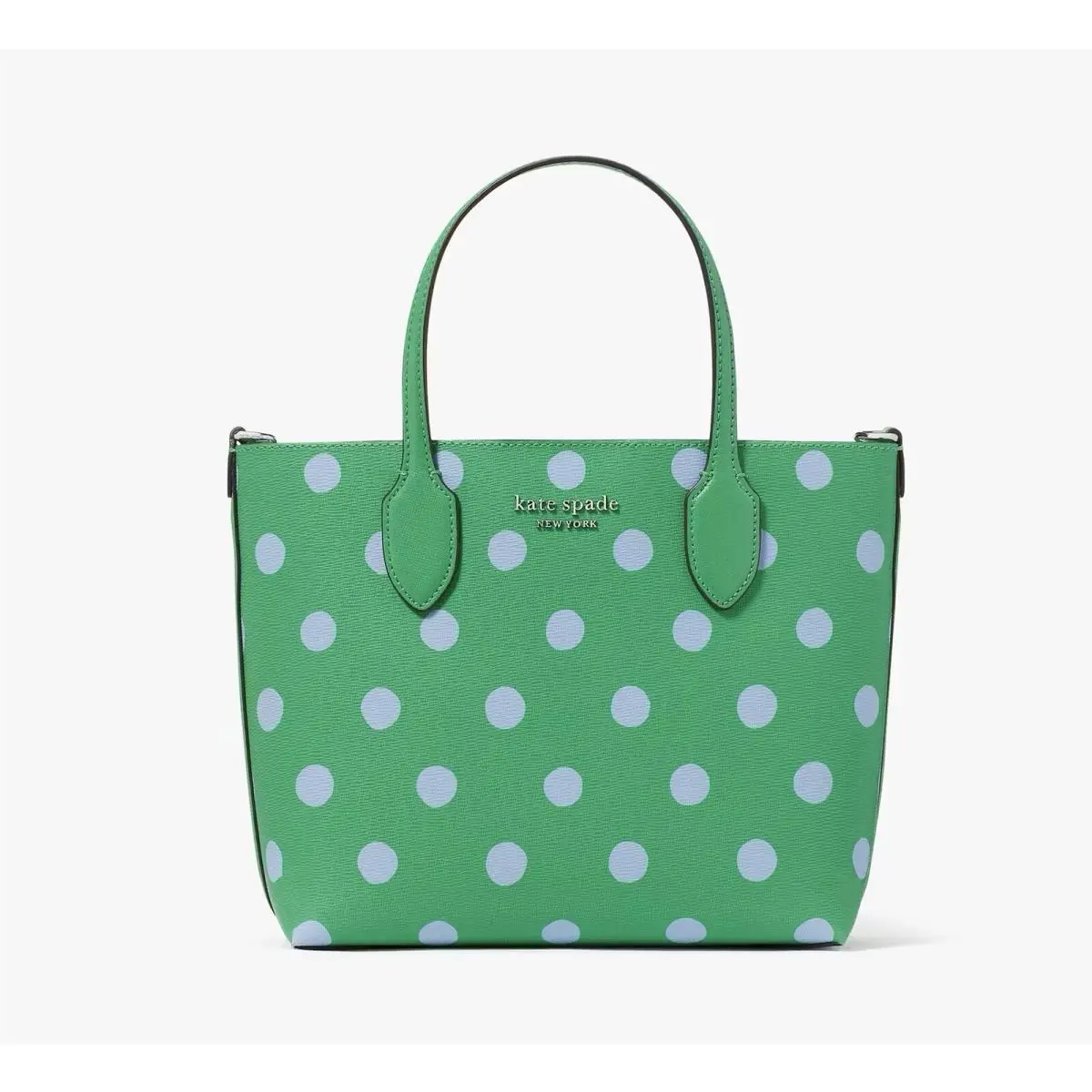 Bleecker Sunshine Do Medium Crossbody Tote Candy Grass Green by Kate Spade