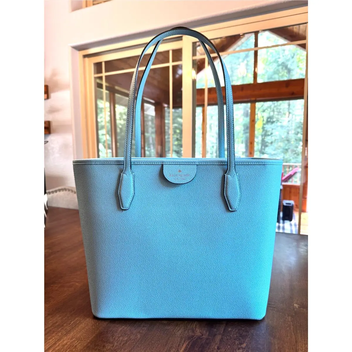 Lori Large Tote Top Zip - Fountain Blue WKR00231 by Kate Spade