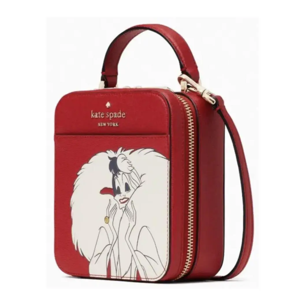 Disney 101 Dalmatians Cruella Red Vanity Crossbody K8097 by Kate Spade