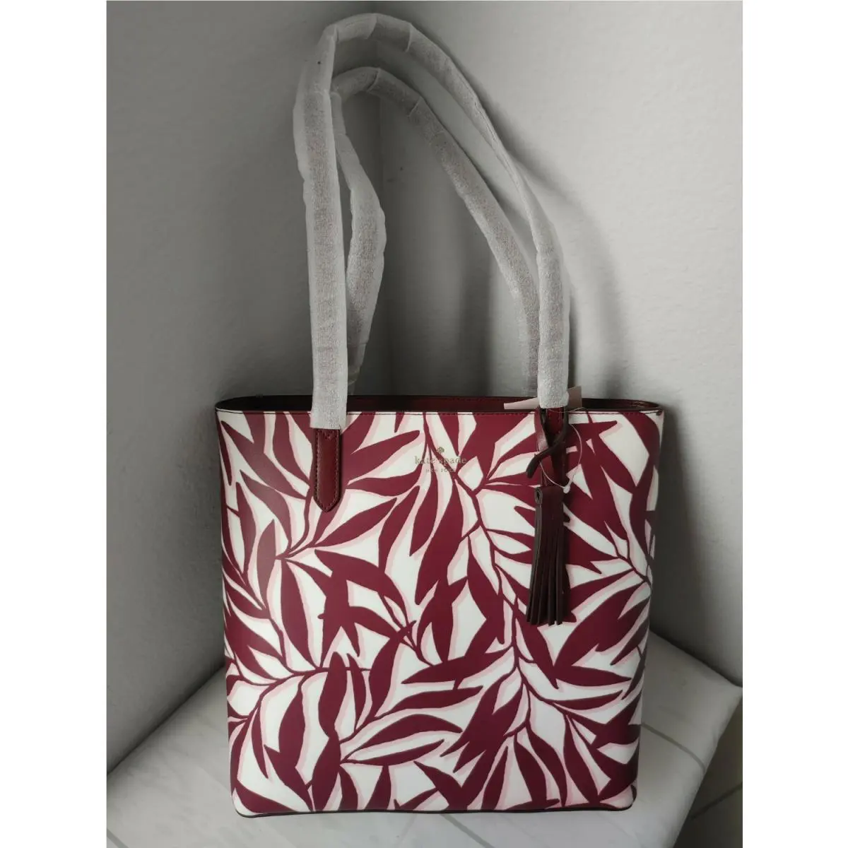 Kate Spade Jana Tote Shopper Handbag Multi Smooth Leather WKR00325