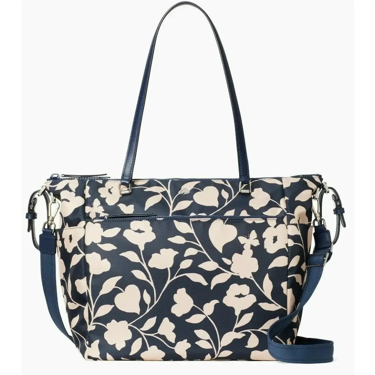 Kate Spade Jae Carter Garden Vine Nylon Baby Bag Diaper Large WKRU7024