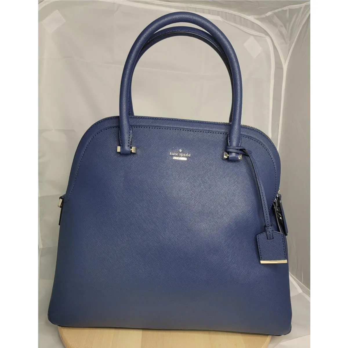 Cameron Street Margot Leather Satchel Bag PXRU5955 Train Car Red by Kate Spade