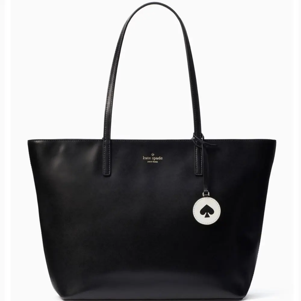 New York Tanya Women`s Tote Bag Black Carry All by Kate Spade