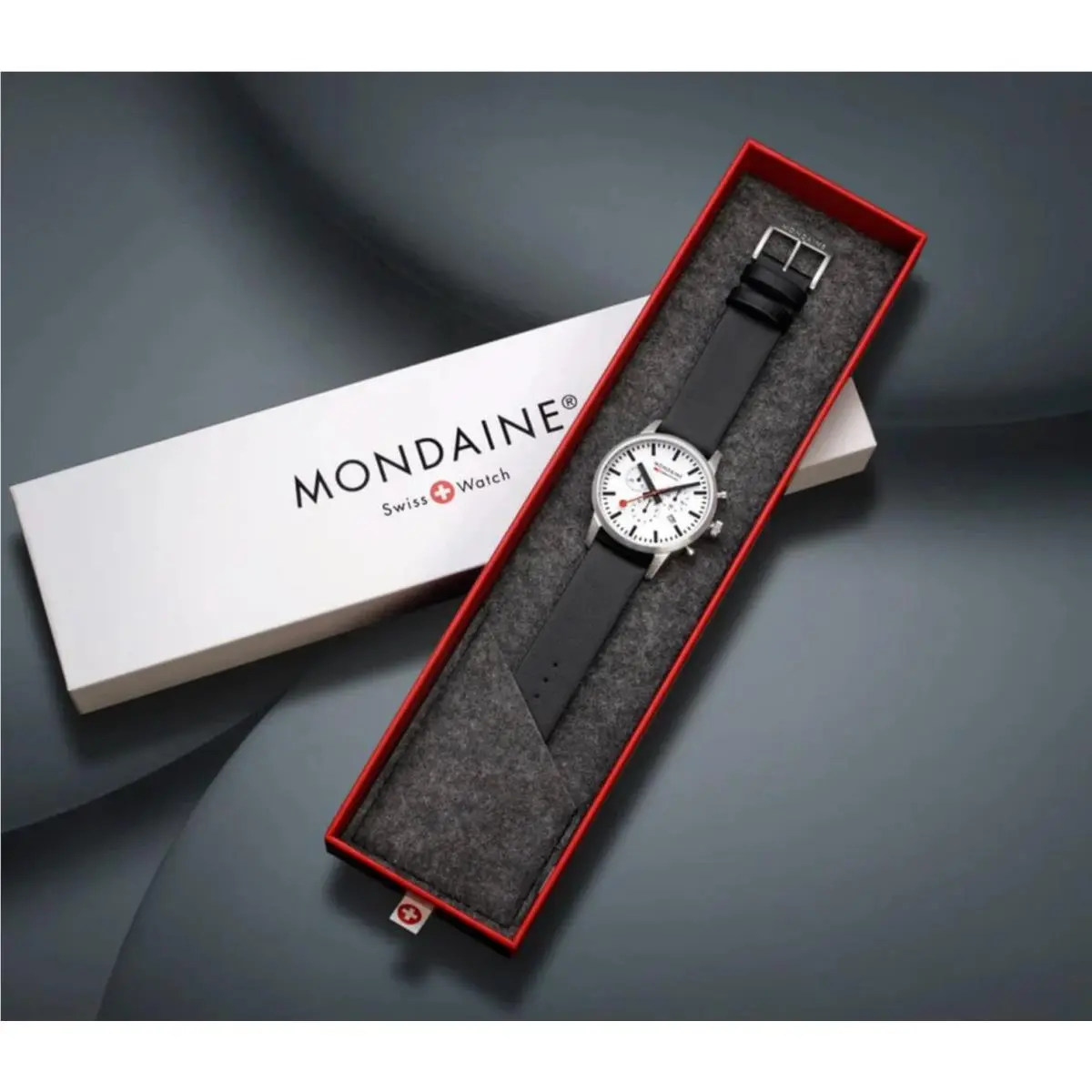 Neo Chronograph MSD.41411.LBV Swiss Made 41mm Sapphire Swiss Made Watch by Mondaine