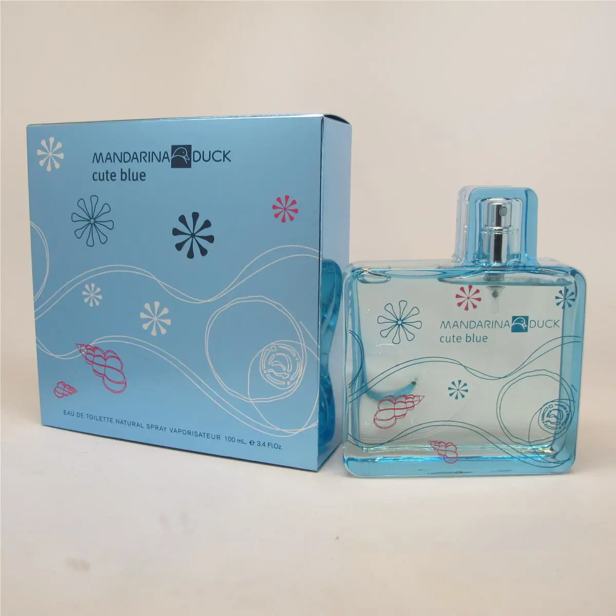 Cute Blue  3.4 oz Eau de Toilette Spray by Mandarina Duck