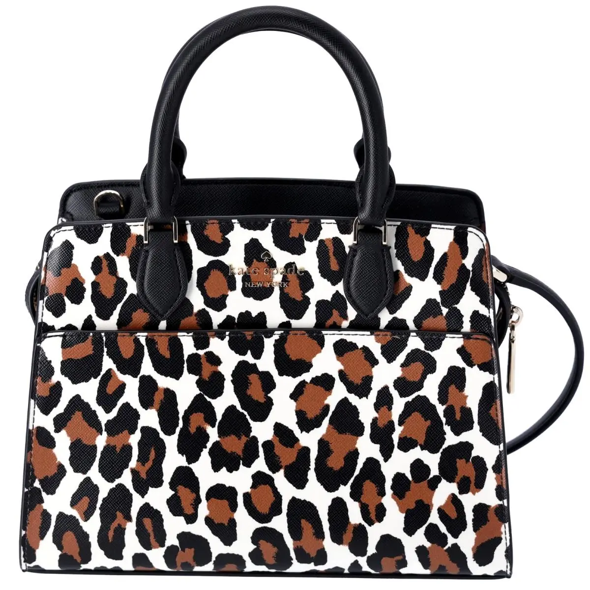 Kate Spade Madison Spotted Animal Leopard Printed Satchel KI363