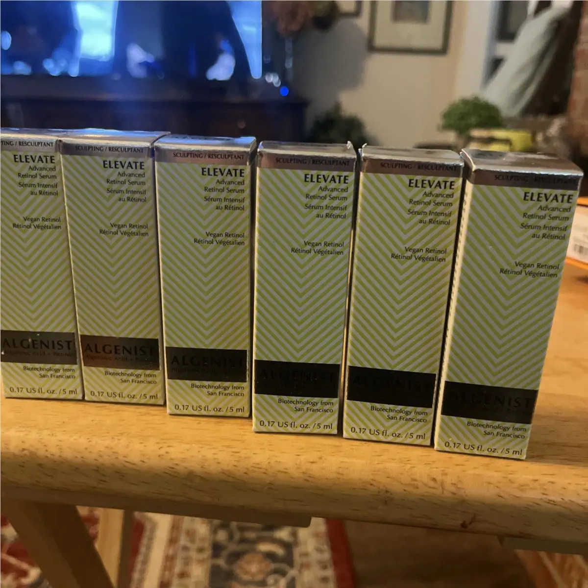 Algenist Elevate Advanced Firming Retinol Serum 6 x 5ml/0.17oz Travel Size