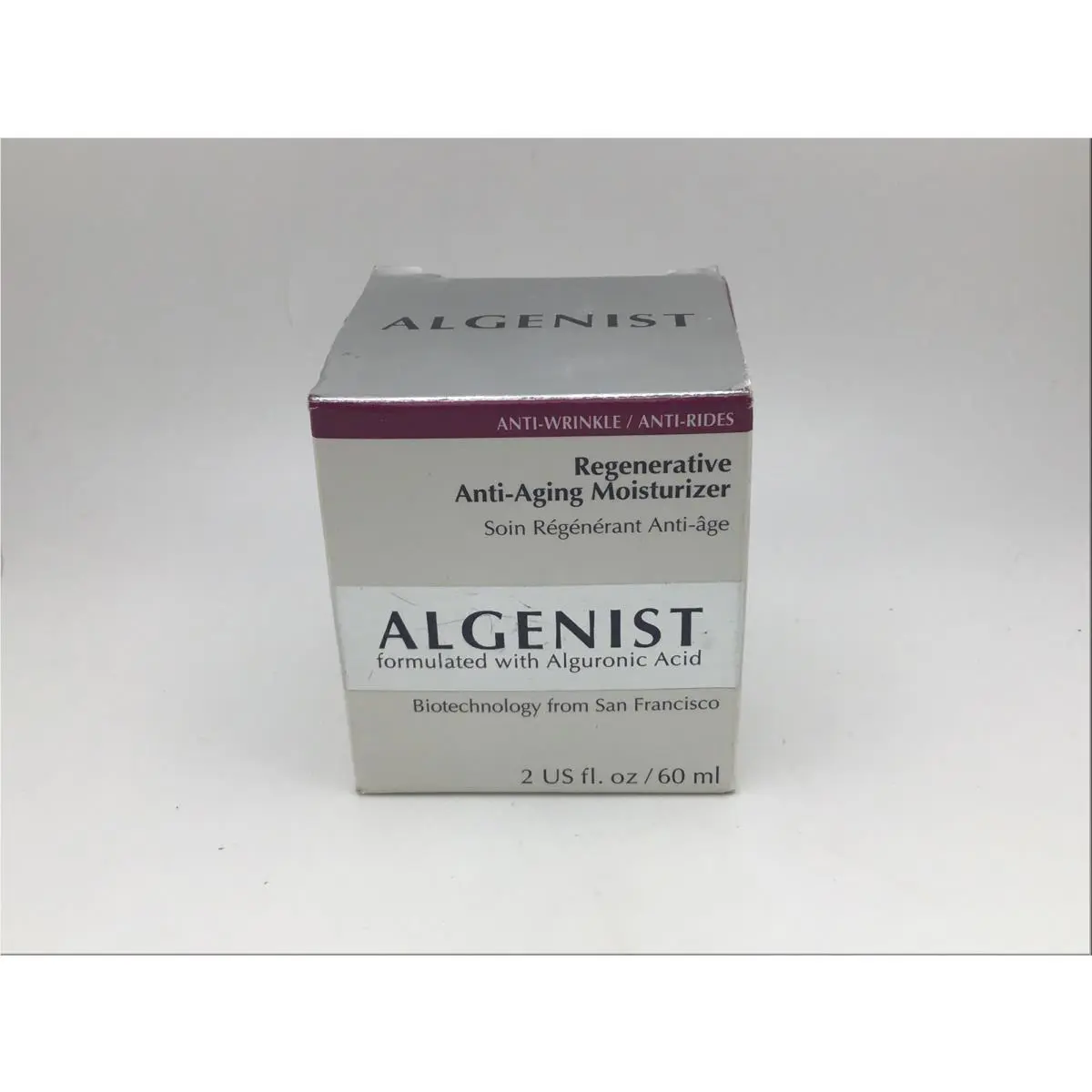 Algenist Regenerative Anti-aging Moisturizer Face Cream 2oz B2