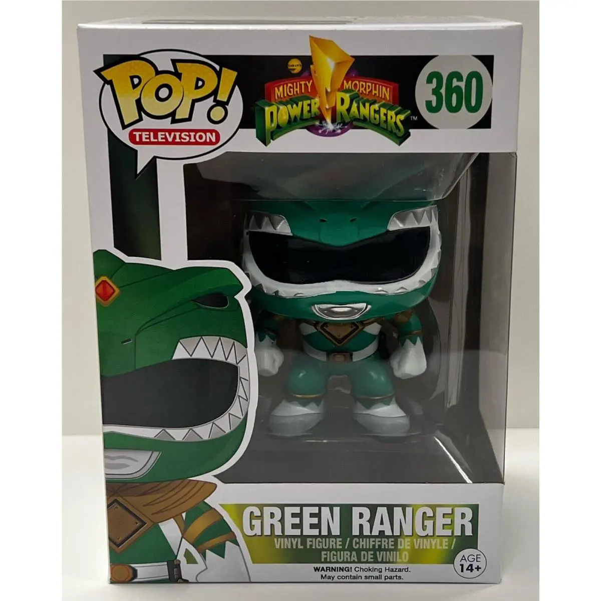 Green Ranger 360 Funko Pop Figure Mighty Morphin Power Rangers Jason David Frank