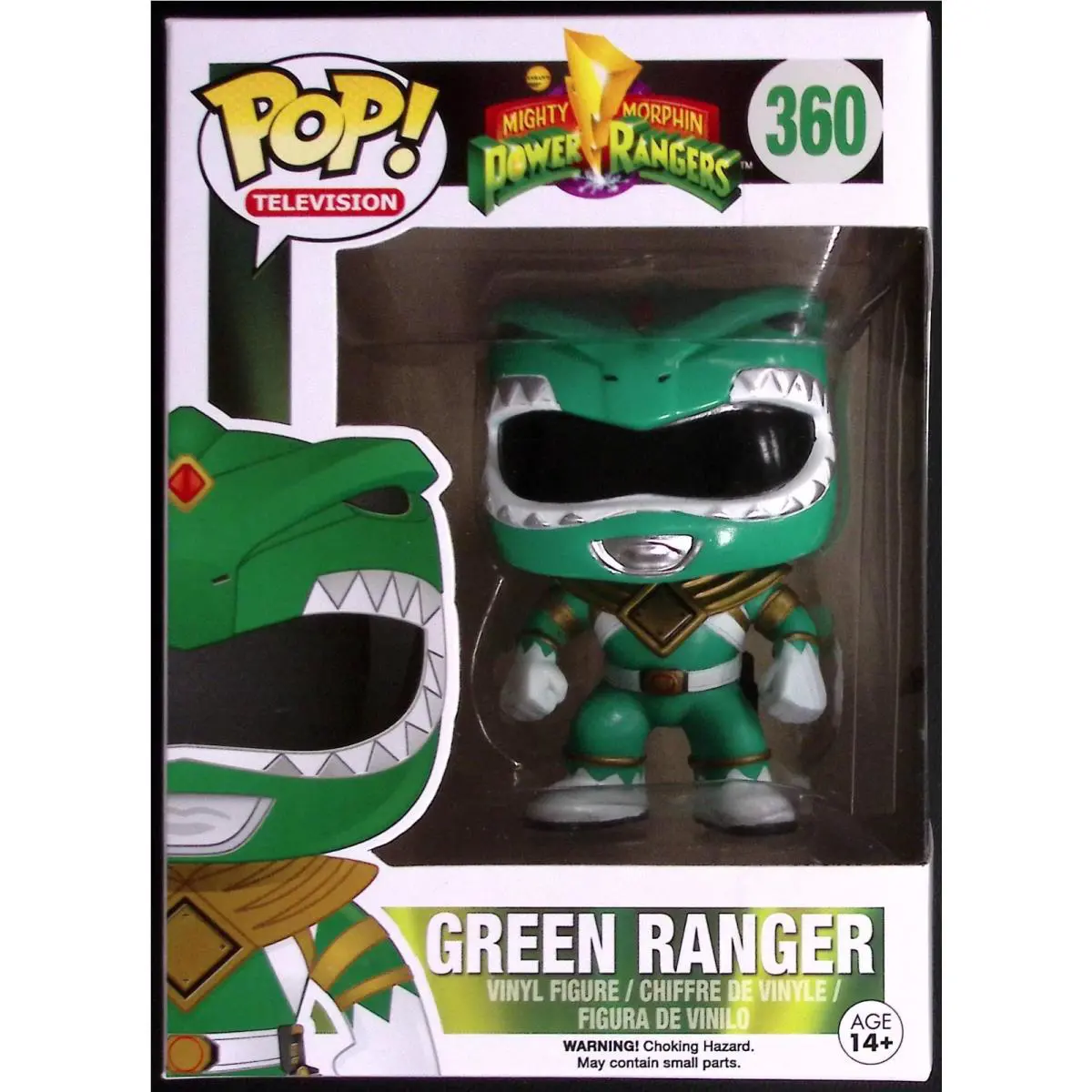 Green Ranger 360 Funko Pop Figure Mighty Morphin Power Rangers Jason David Frank