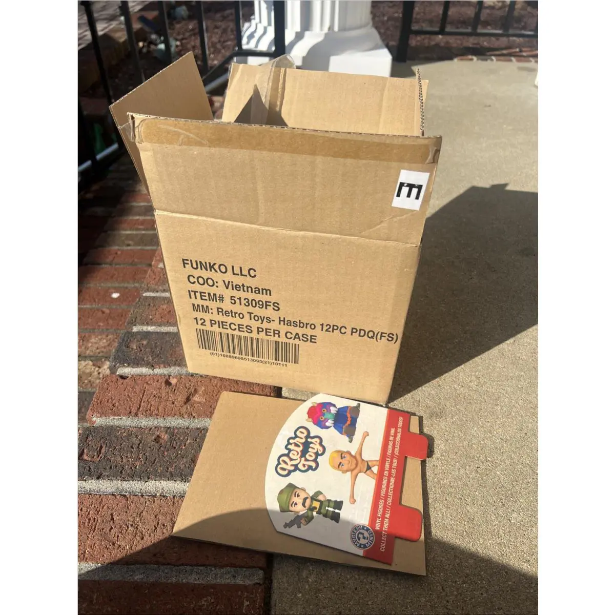 Funko Mystery Mini Figure Case of 12 Hasbro Retro Toys Blind Mystery Box 12 pc