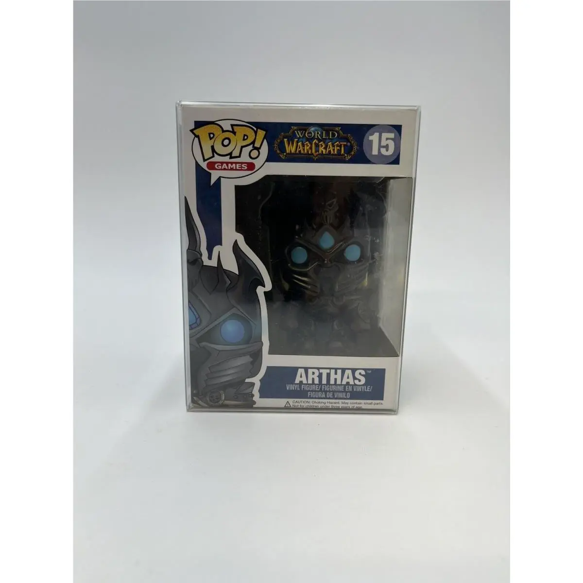 Funko Pop World of Warcraft Arthas 15 Figure Toy Figurine Vinyl W/ Protector