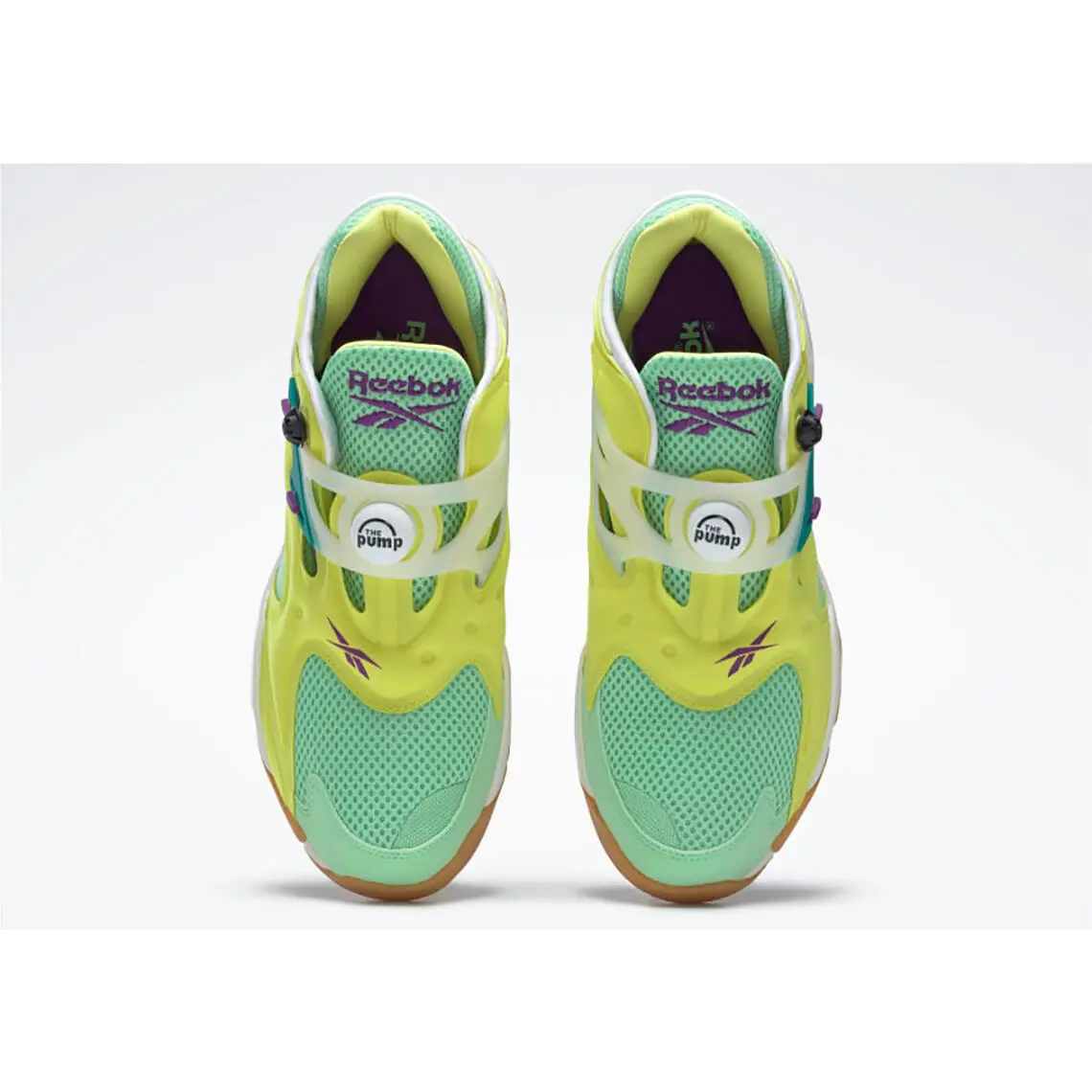 Reebok shoes - Hero Yellow/Seafoam Green/Chalk 3
