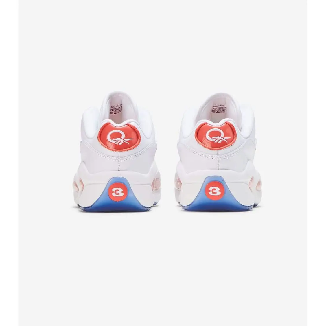 Reebok shoes - QUESTION LOW - QUESTION LOW - Whte/Vivoor/Rbkice 1