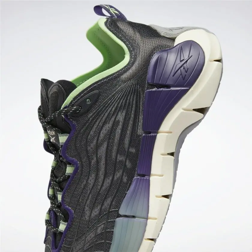 Reebok shoes - Core Black / Dark Orchid / Neon Mint 0