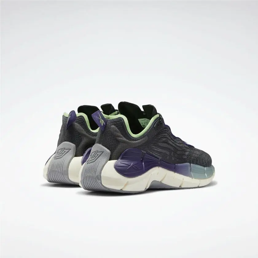 Reebok shoes - Core Black / Dark Orchid / Neon Mint 5