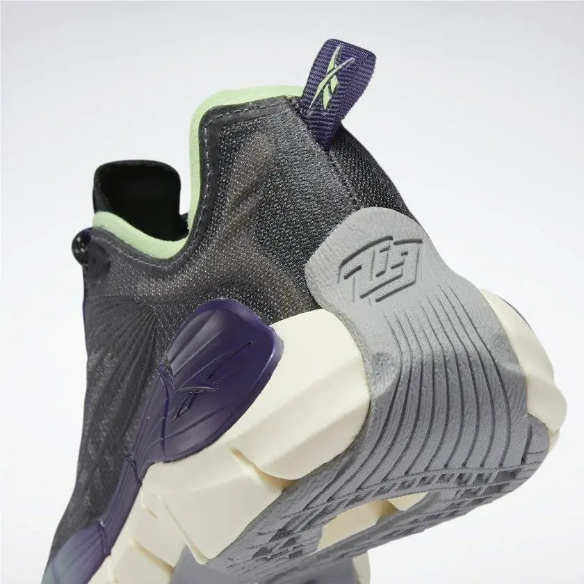 Reebok shoes - Core Black / Dark Orchid / Neon Mint 12