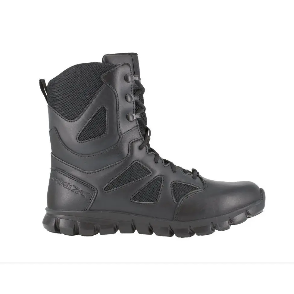 Reebok Sublite Cushion Tactical RB8806 Mens Boot Black Soft Toe Electrical 9.5 W
