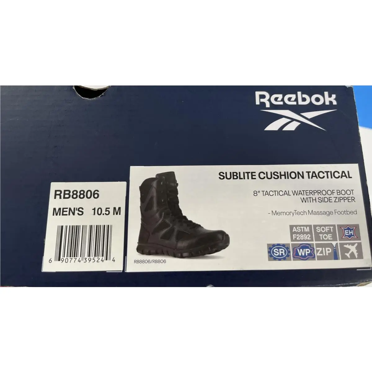 Reebok shoes - SUBLITE CUSHION TACTICAL - SUBLITE CUSHION TACTICAL - RB8806 - Black 4