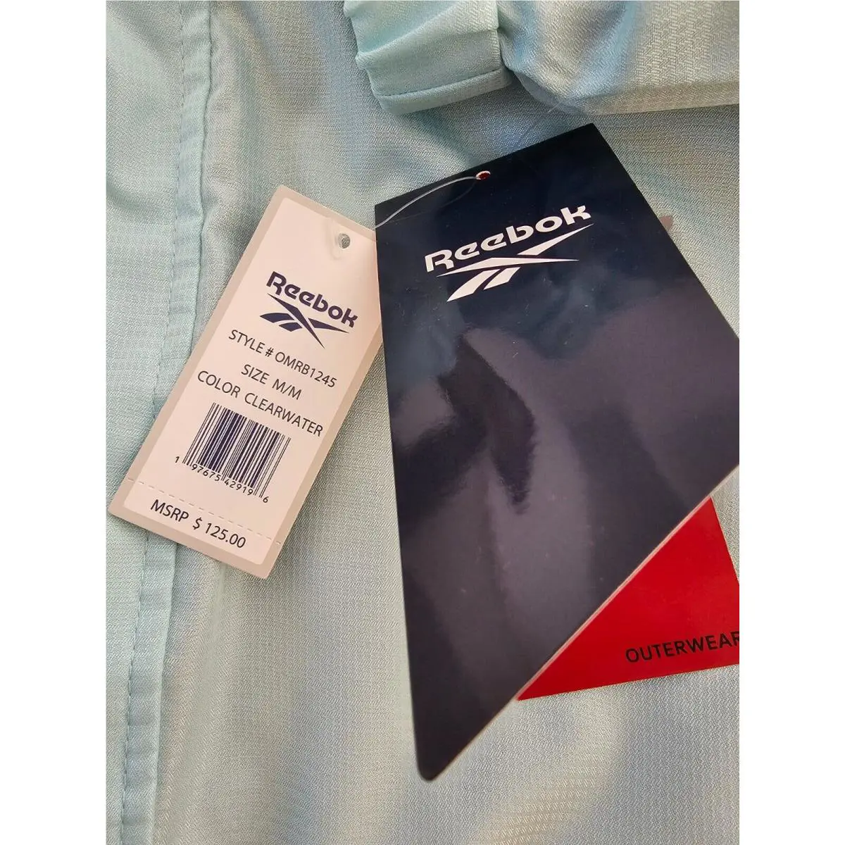 Reebok clothing - Aqua Blue/Gray 7