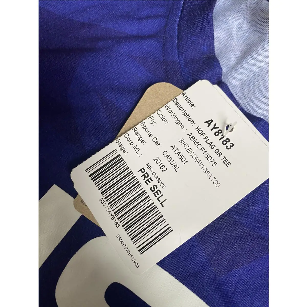 Reebok clothing - Blue 2