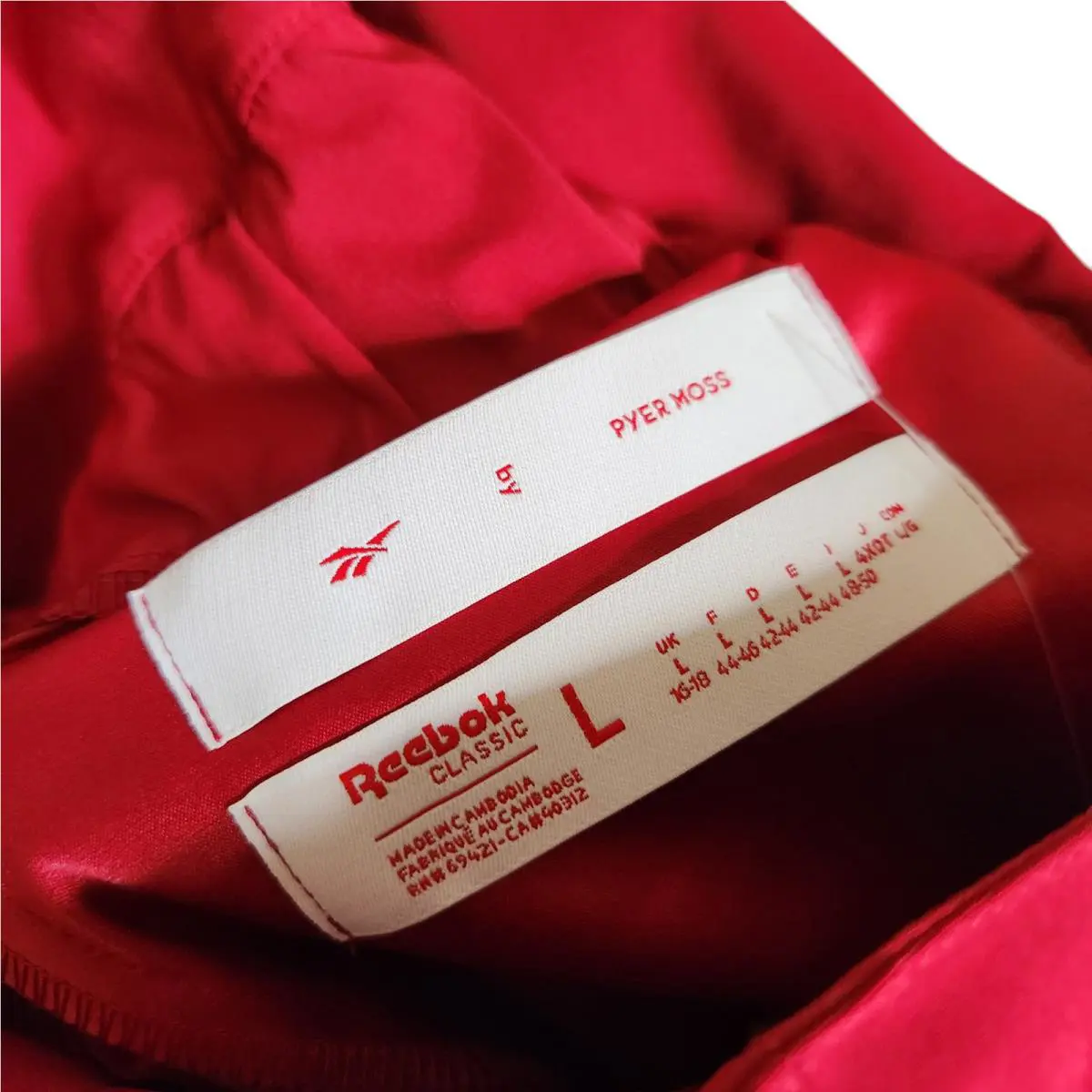 Reebok clothing  - Red 10