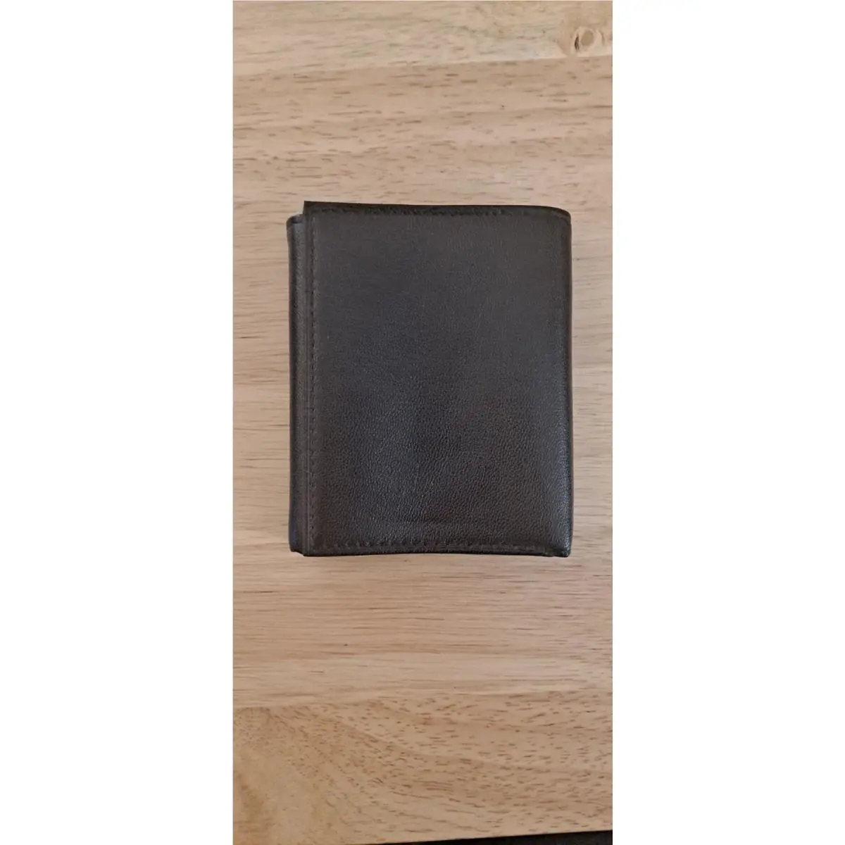 Vintage Pierre Cardin Mens Black Leather Billfold Wallet