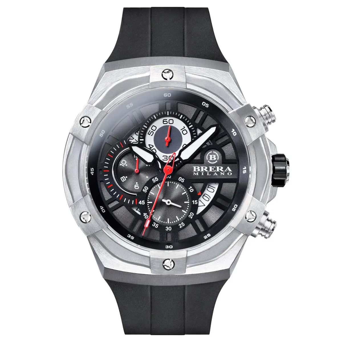 Brera Milano Supersportivo Evo Chronograph BMSSQC4501C Mens Watch