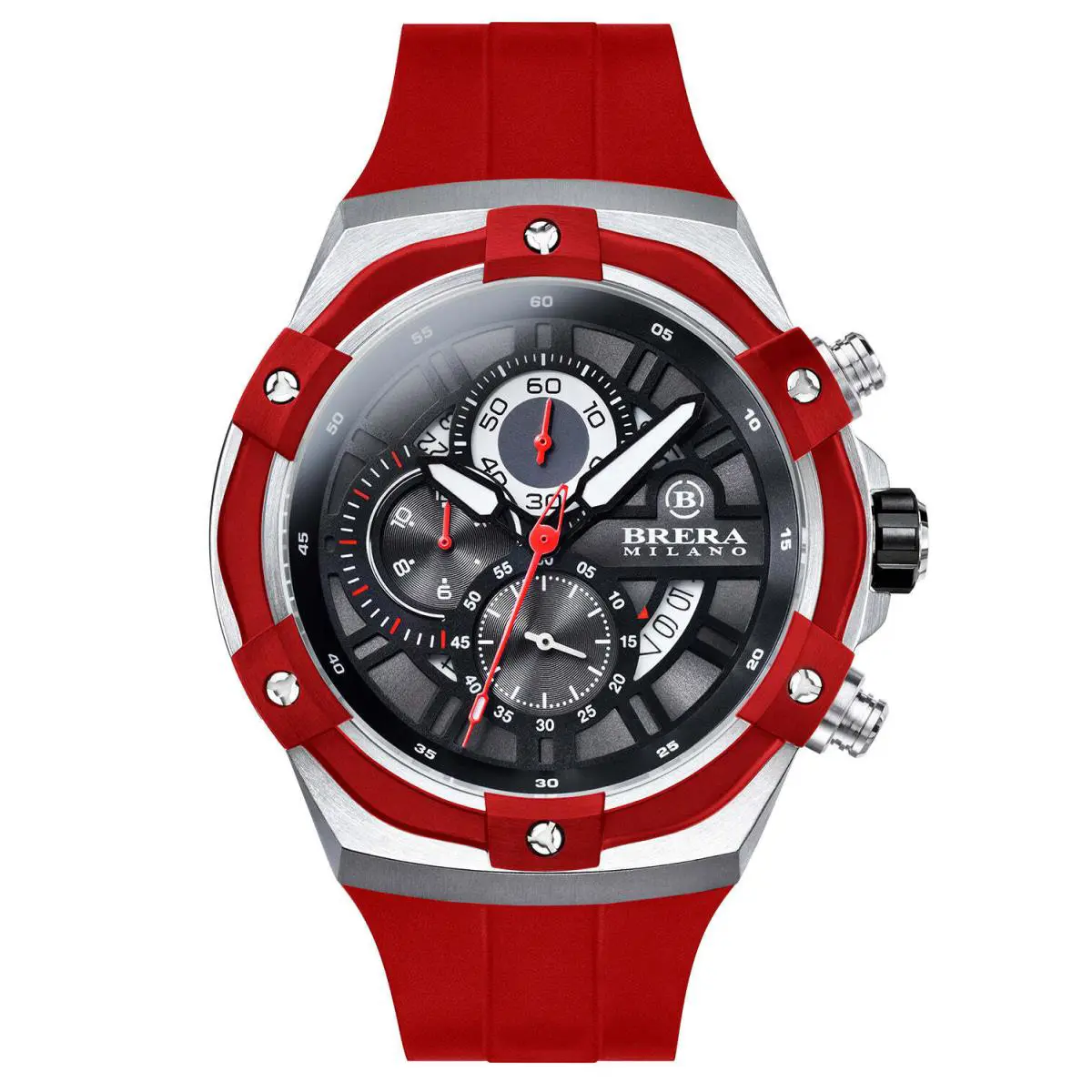 Brera Milano Supersportivo Evo Chronograph BMSSQC4501A Mens Watch