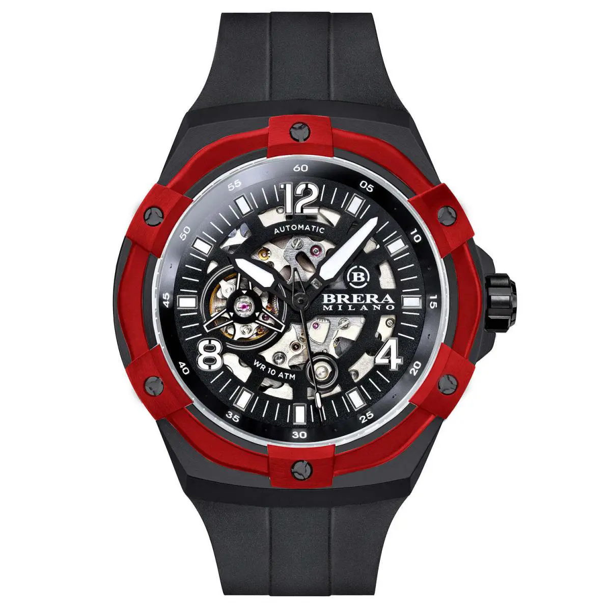 Supersportivo Evo Automatic BMSSAS4503B Mens Watch by Brera Milano