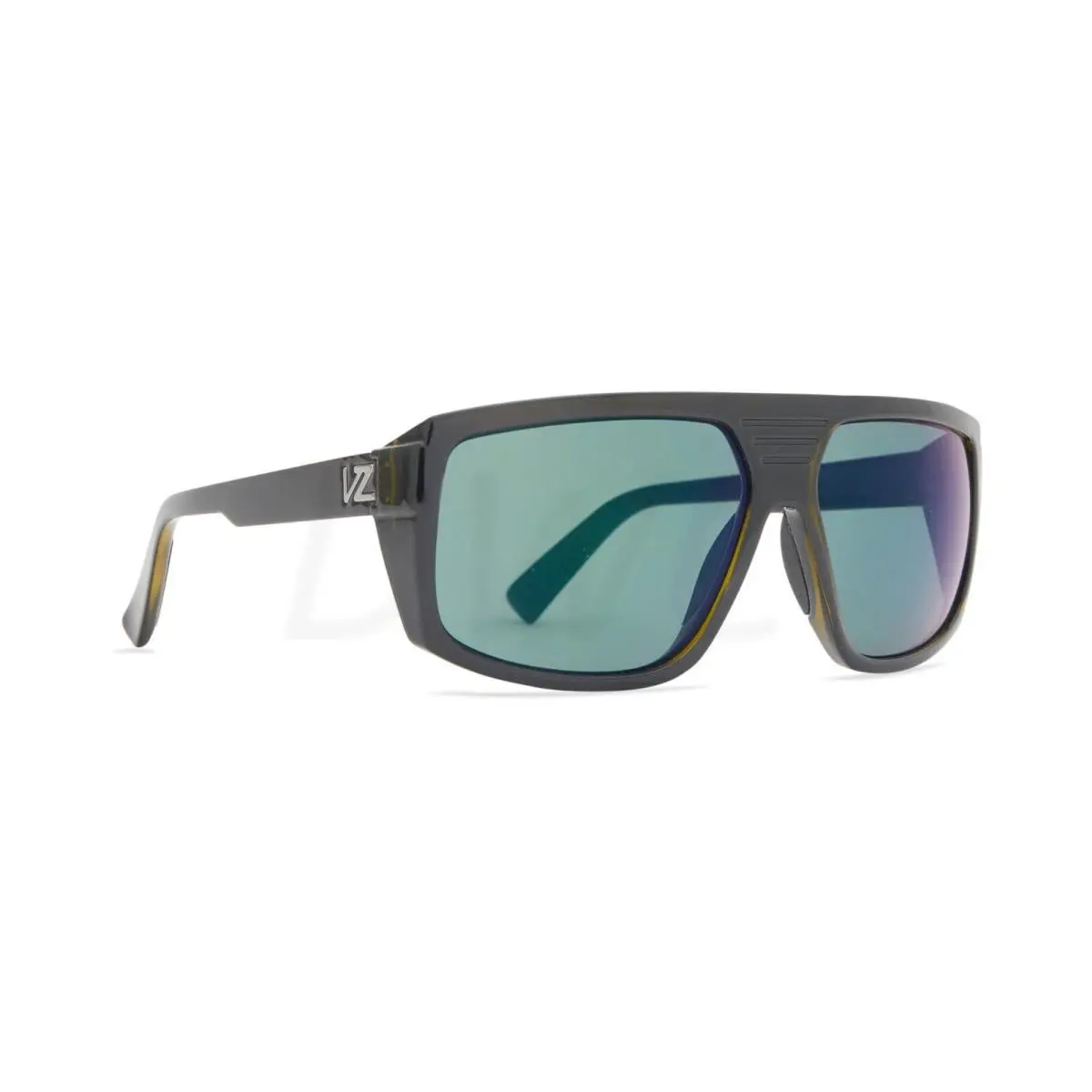 Vonzipper Quazzi Sunglasses Olive Trans Gloss/grn Blu Chrm AZYEY00126-XGGB