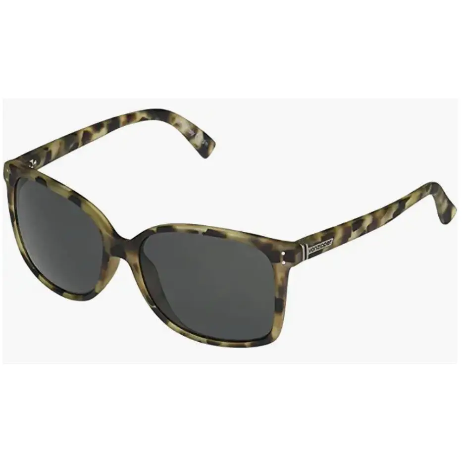 Von Zipper Castaway Sunglasses-dts Dusty Tortoise Satin-grey Lens