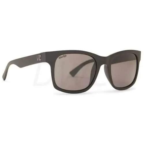 Vonzipper Bayou Black Satin / Wildlife Vintage Grey Polar Mens Sunglasses