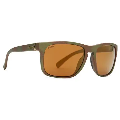 Vonzipper Lomax Sunglasses Wildlife Bronze Copper Polarized