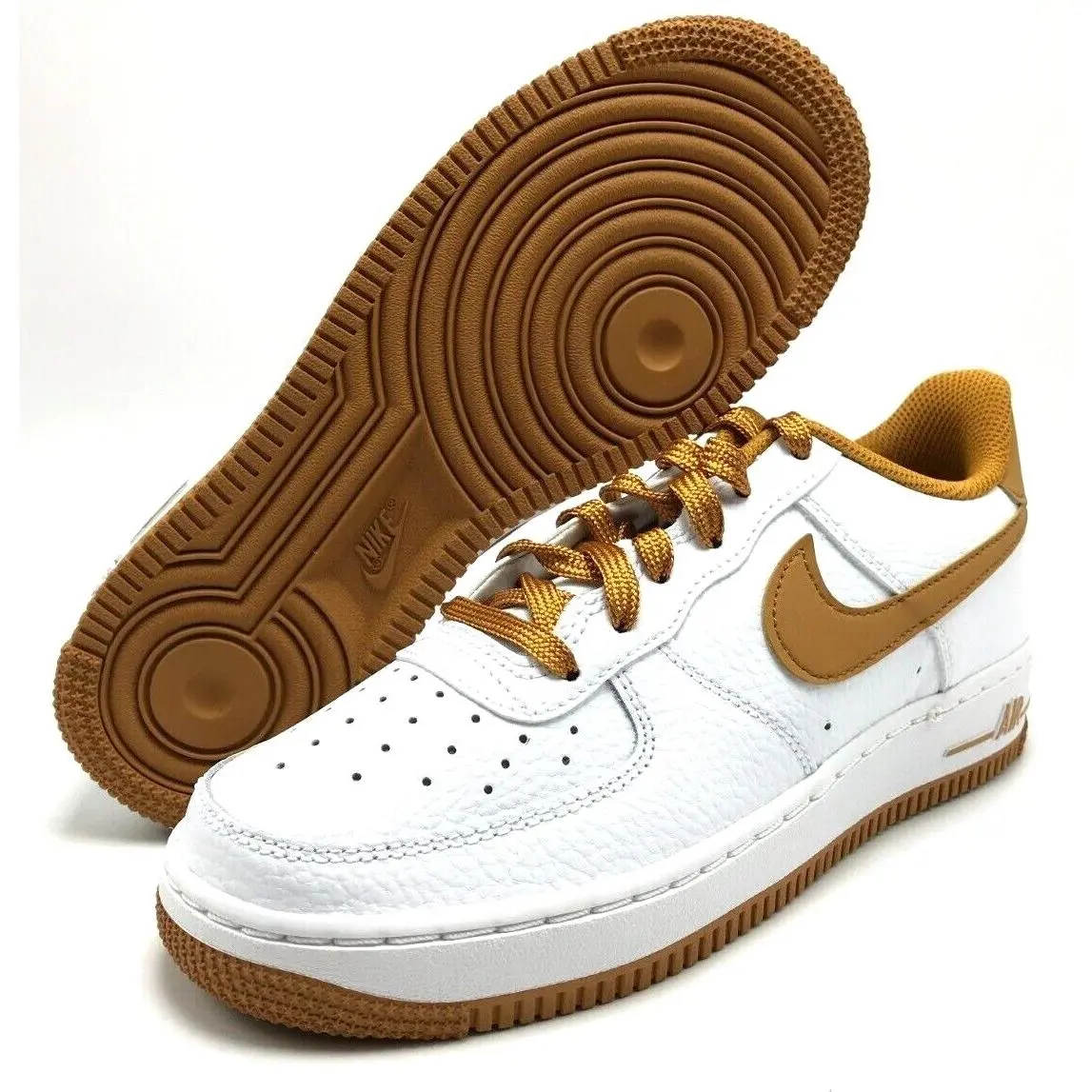 Nike shoes - Nike Air Force 1 GS - Brown 6