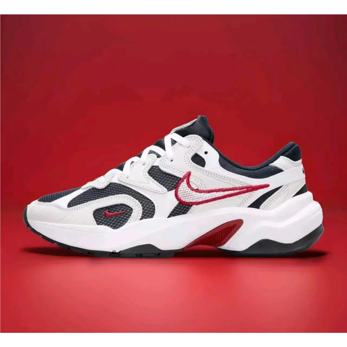 Nike shoes - NIKE AL8 - Fj3794-100 - WHITE-BLUE-BLACK-RED 10
