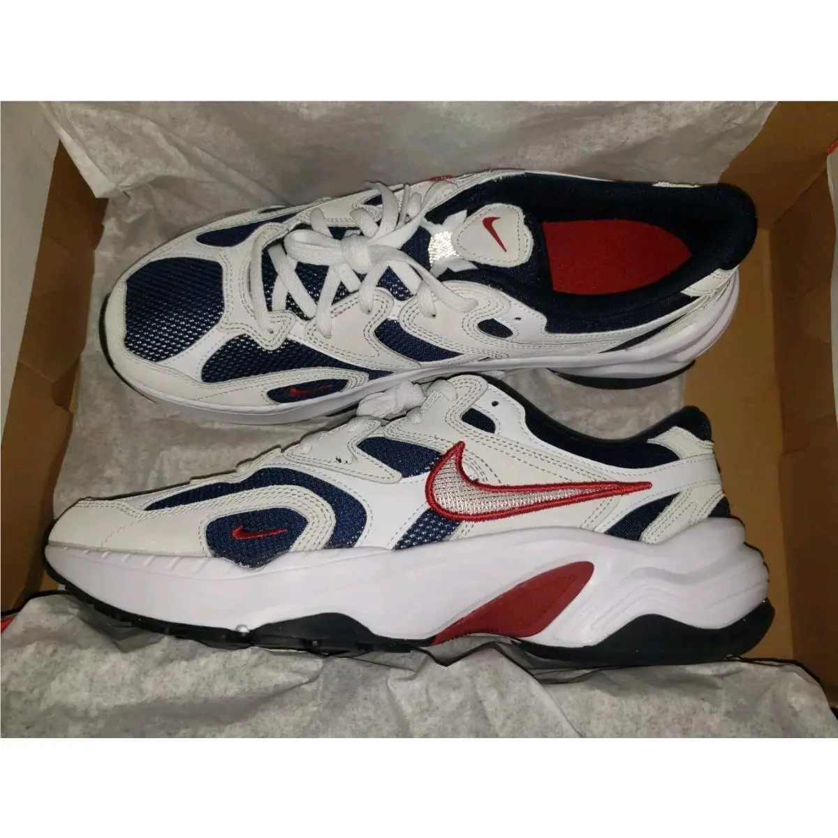 Nike shoes - NIKE AL8 - Fj3794-100 - WHITE-BLUE-BLACK-RED 14