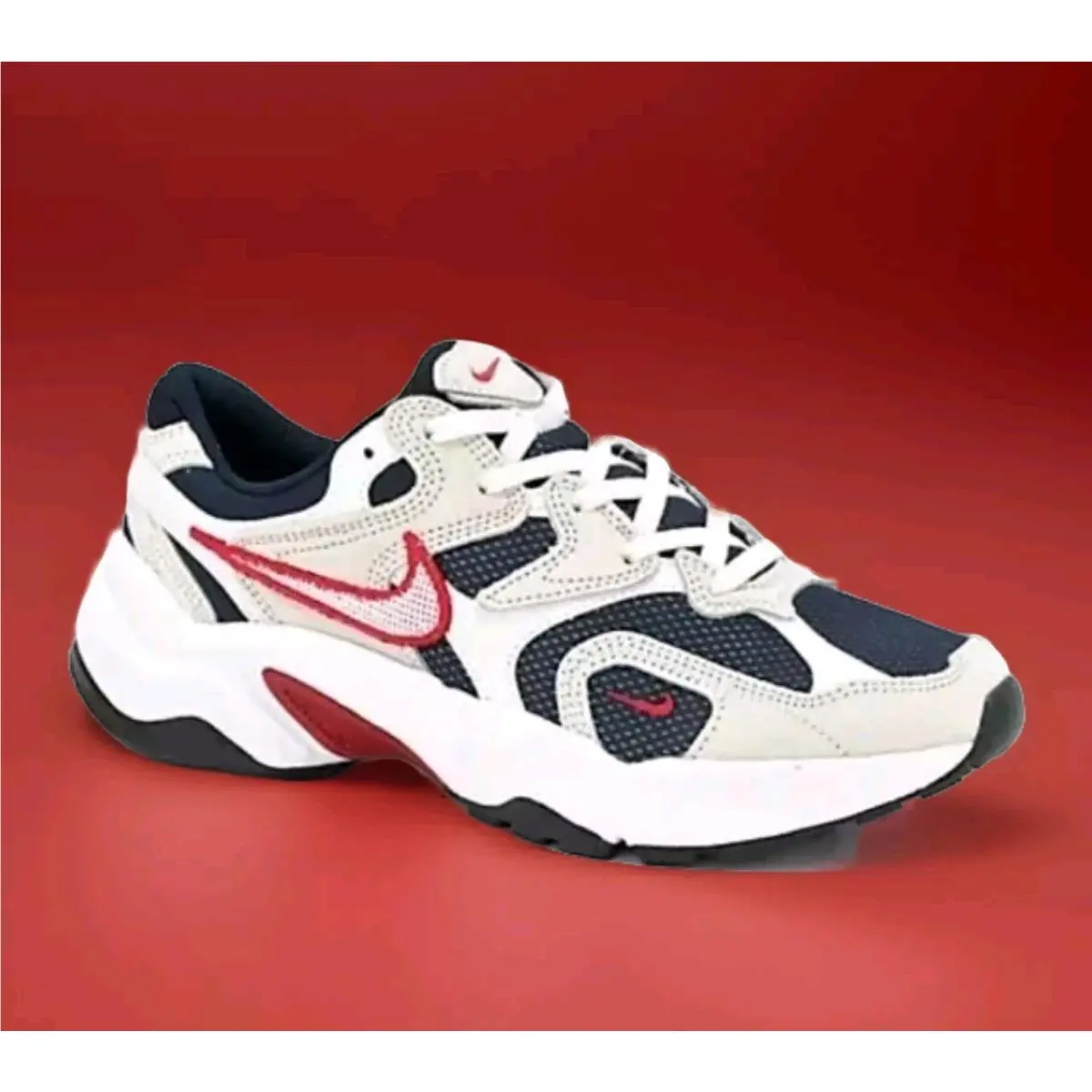 Nike shoes - NIKE AL8 - Fj3794-100 - WHITE-BLUE-BLACK-RED 4