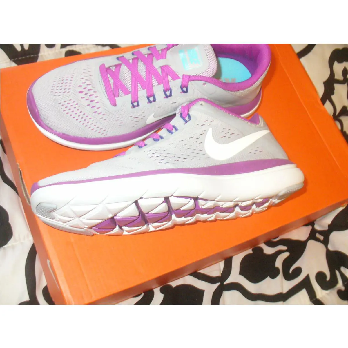 Nike shoes - Nike - Gray/Purple 2
