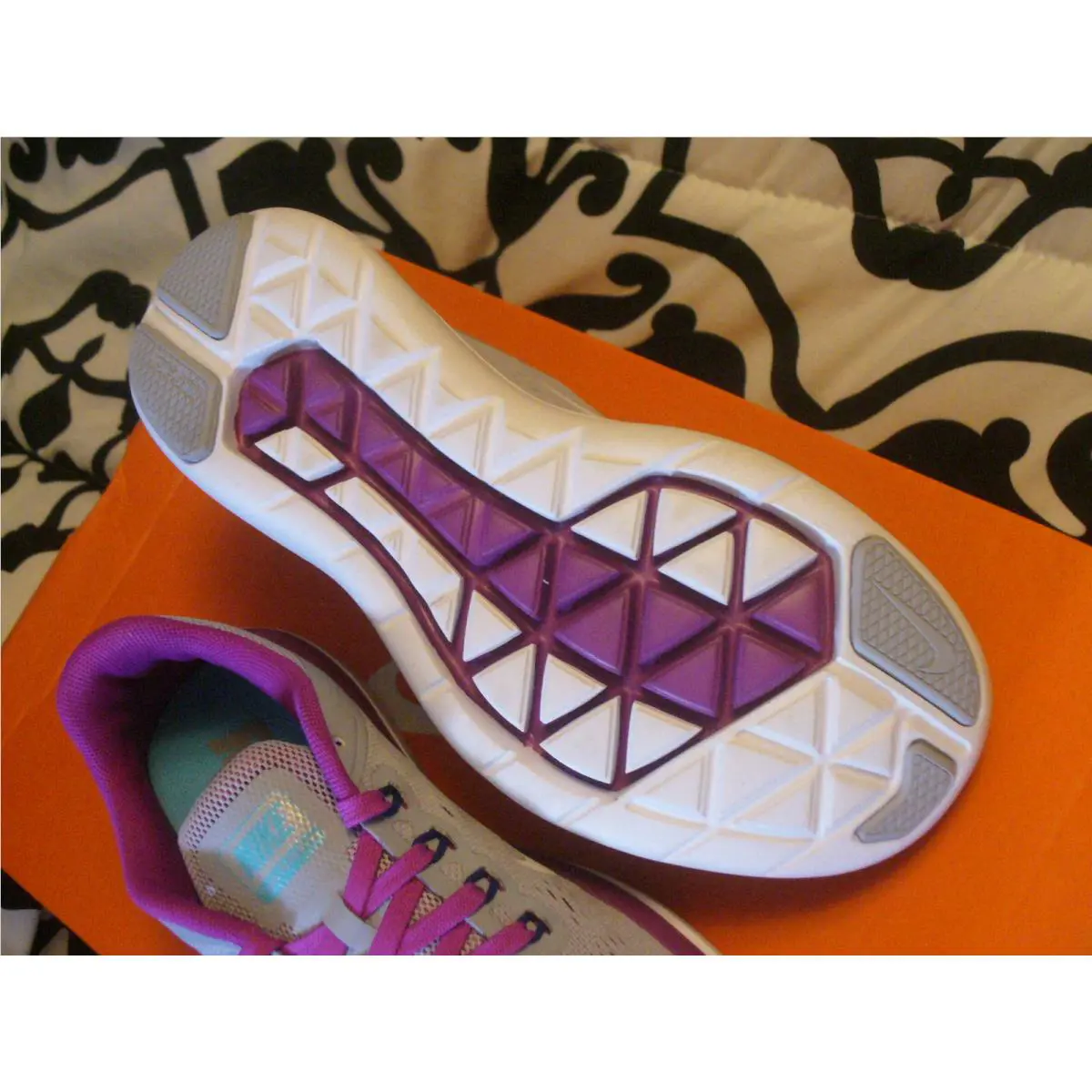 Nike shoes - Nike - Gray/Purple 14