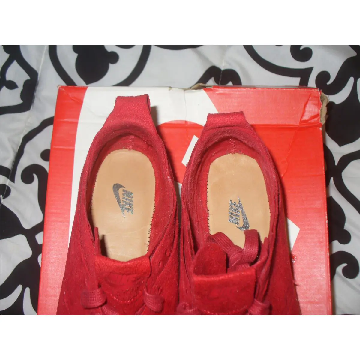 Nike shoes - Royale - Royale - 847672-661 - Red-Tan White Trim 9