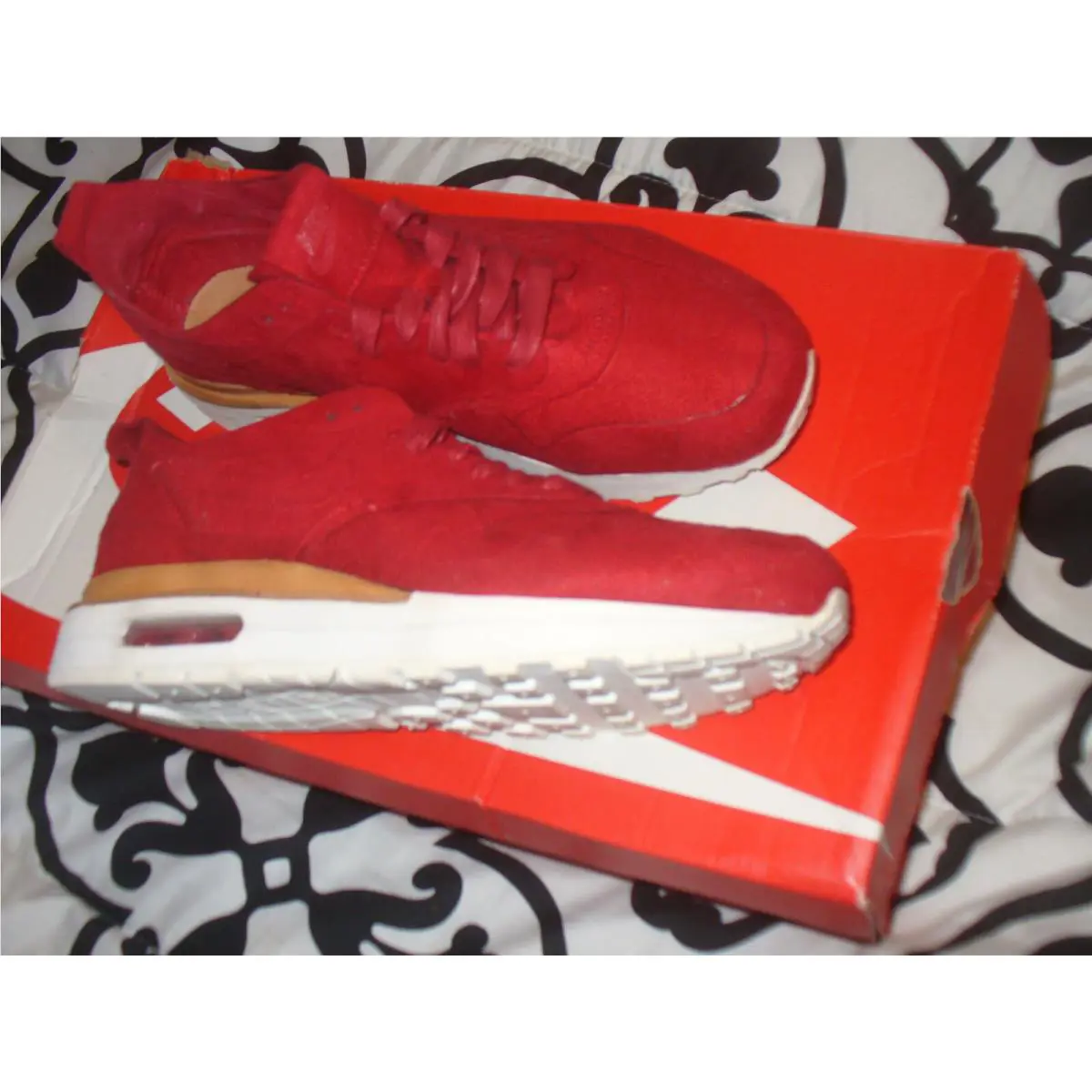 Nike shoes - Royale - Royale - 847672-661 - Red-Tan White Trim 7