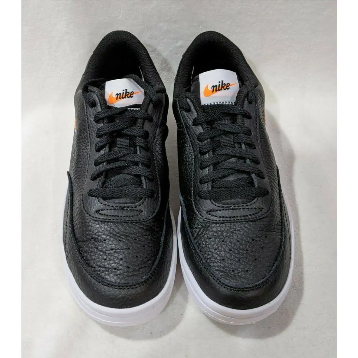 Nike shoes - Nike Court Vintage PRM - Court Vintage PRM - CW1067-002 - Black/White/Orange 2